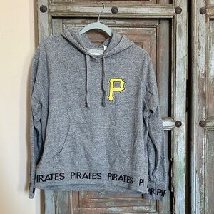 Gray Pirates Hoodie Sweatshirt